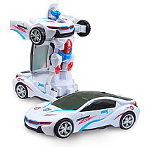 Музыкальная машинка робот-трансформер Robot Car, фото 2