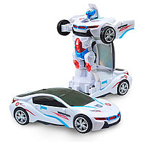 Музыкальная машинка робот-трансформер Robot Car, фото 3