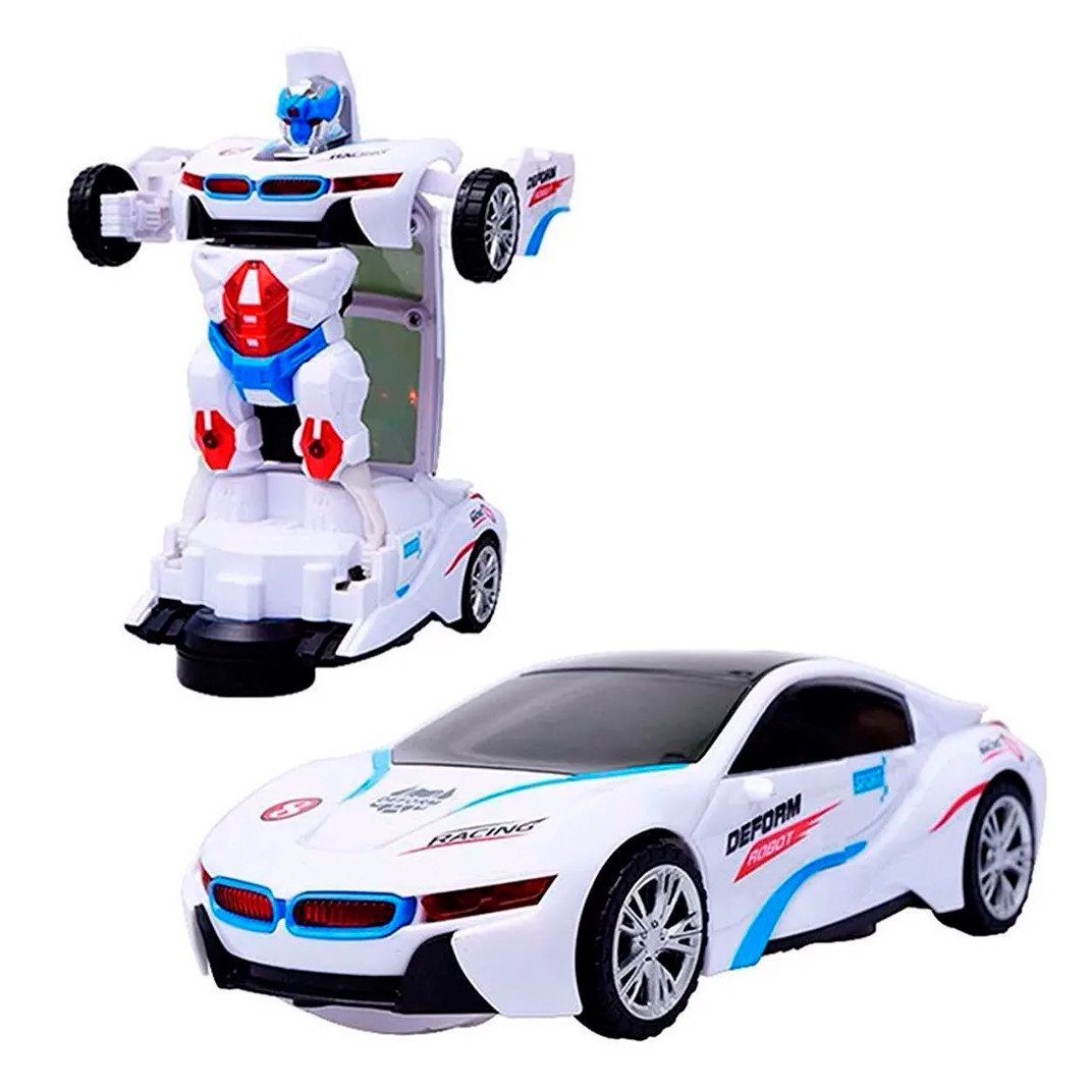 Музыкальная машинка робот-трансформер Robot Car
