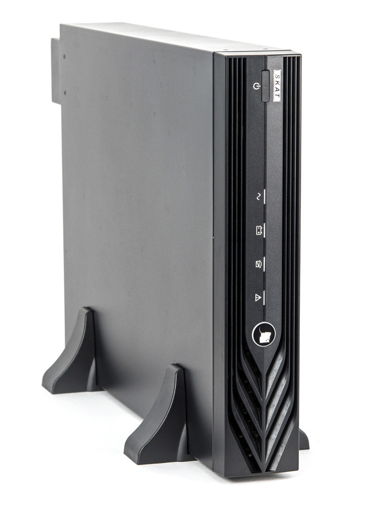 SKAT-UPS 10 000 RACK ИБП 220В 9,0кВт 16 АКБ внешние On-Line синусоида ток заряда 10А Бастион