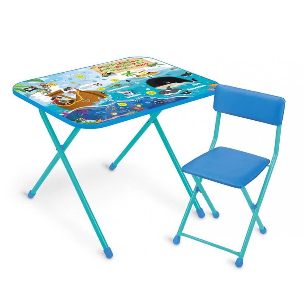Набор складной мебели Ника Пираты (стол+мягкий стул) NK-75A/2 - фото 2 - id-p175190219