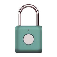 Умный навесной биометрический замок Xiaomi Uodi Smart Fingerprint Lock Padlock (Green)