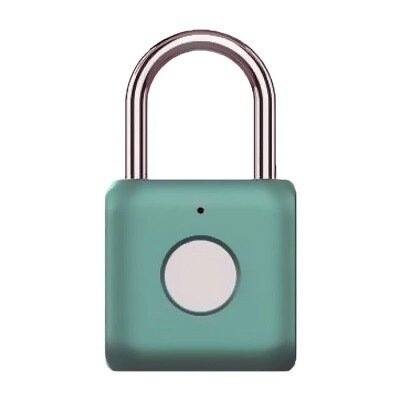 Умный навесной биометрический замок Xiaomi Uodi Smart Fingerprint Lock Padlock (Green) - фото 1 - id-p175190989
