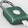 Умный навесной биометрический замок  Xiaomi Uodi Smart Fingerprint Lock Padlock (Green), фото 2