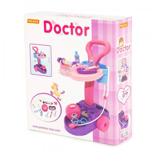 Детский игровой набор "Доктор №9" (9 элементов) (в коробке) арт. 67937 Полесье - фото 6 - id-p175196548