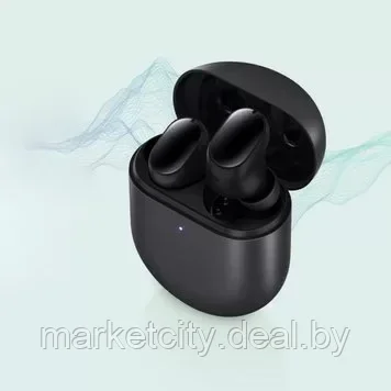 Беспроводные наушники Xiaomi Redmi Airdots 3 Pro TWSEJ01ZM черные, белые - фото 1 - id-p175197982