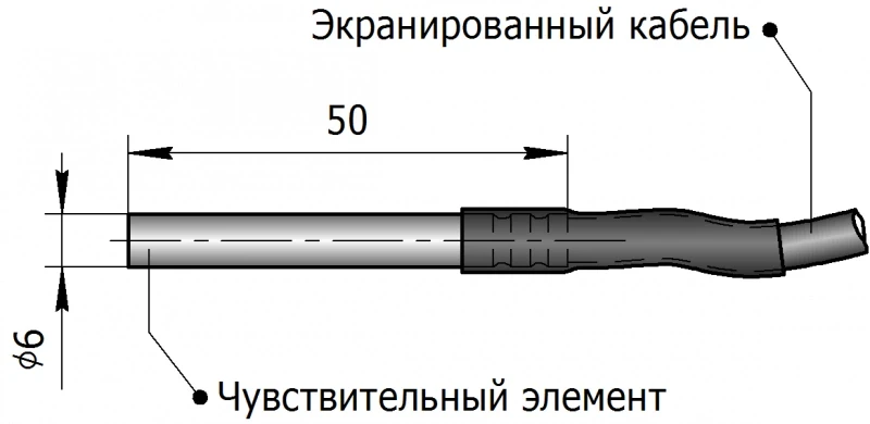 ST01-6N50G-NTC5k-ST датчик температуры универсальный - фото 2 - id-p175206526