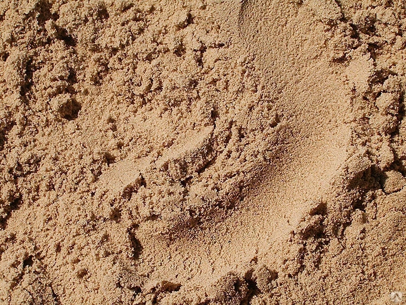 Песок сеянный Доставка песка