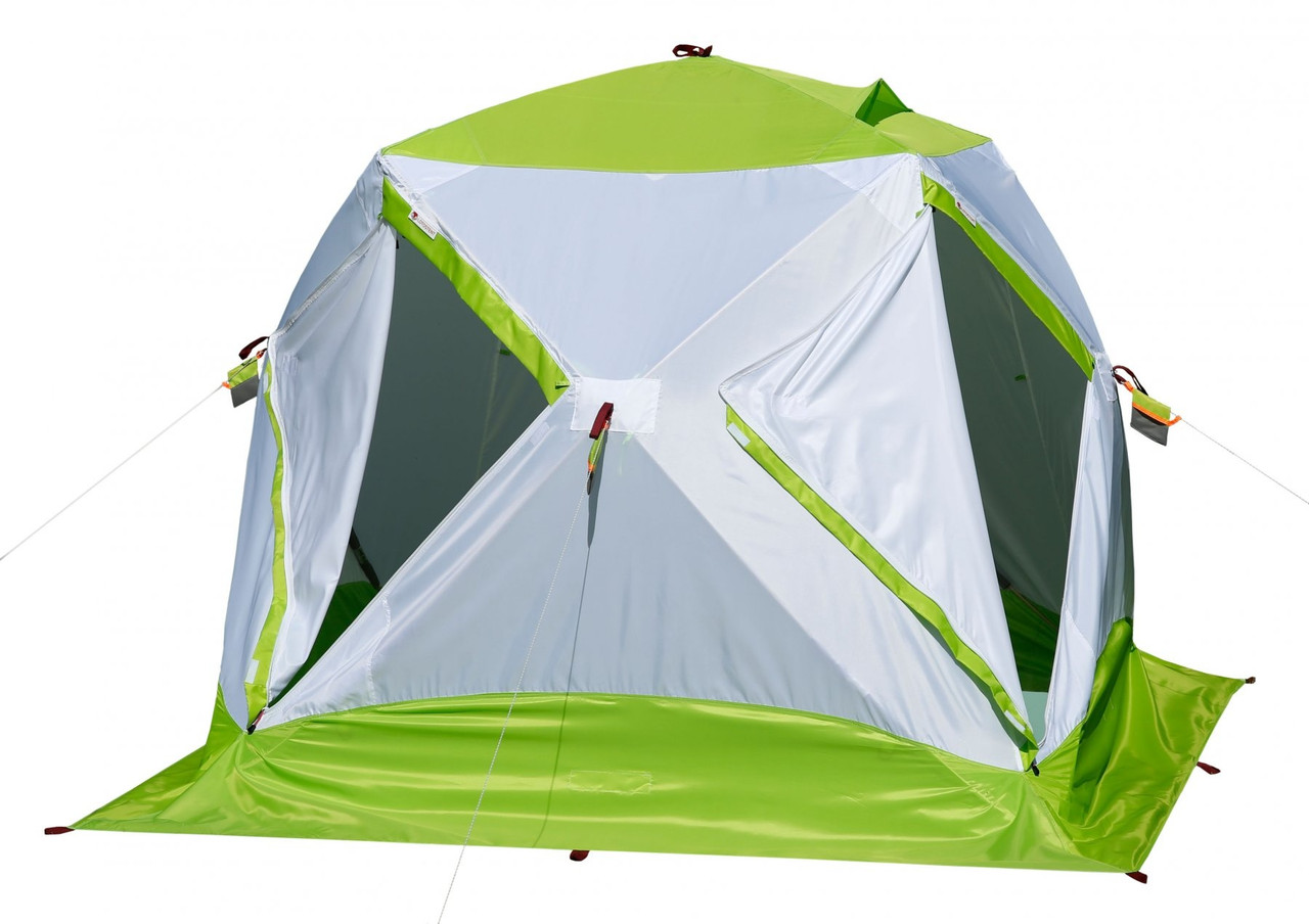 Зимняя палатка ЛОТОС Куб 3 Классик А9 (модель 2022) - фото 1 - id-p173143003