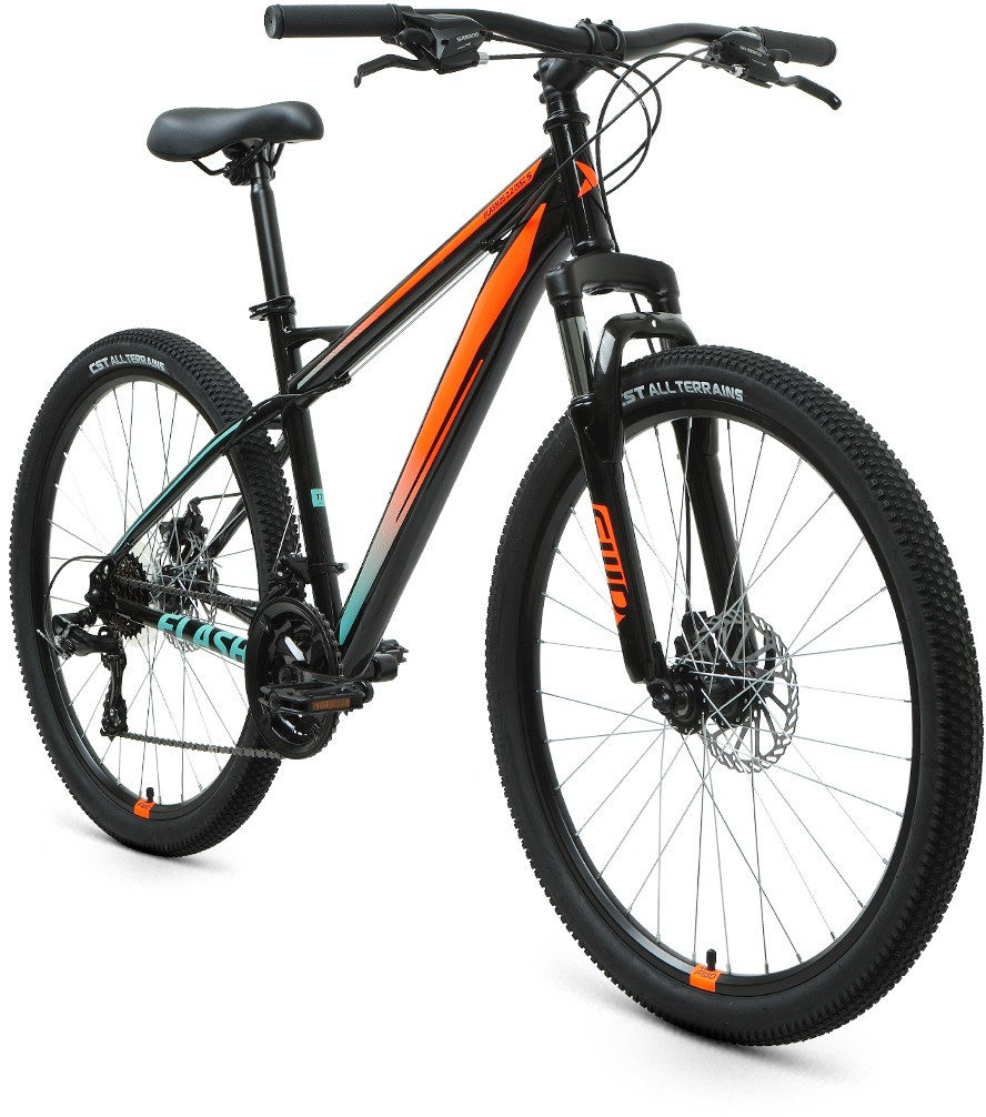 Горный велосипед хардтейл Forward FLASH 26 2.2 S disc (19 quot; рост) черный/оранжевый 2021 год - фото 2 - id-p175232524