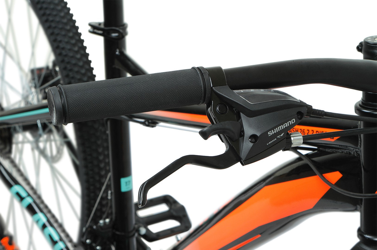 Горный велосипед хардтейл Forward FLASH 26 2.2 S disc (19 quot; рост) черный/оранжевый 2021 год - фото 3 - id-p175232524