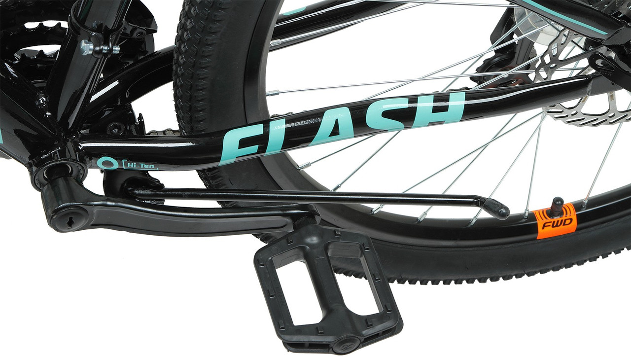 Горный велосипед хардтейл Forward FLASH 26 2.2 S disc (19 quot; рост) черный/оранжевый 2021 год - фото 5 - id-p175232524