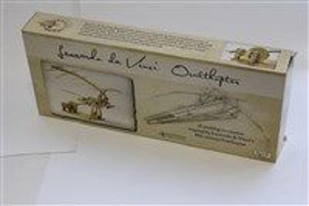 Конструктор из дерева «ОРНИТОПТЕР» Леонардо Да Винчи (Da Vinci Ornithopter Item # D-026), Bradex DE 0171 - фото 2 - id-p167455703