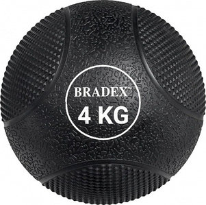 Медбол резиновый, Bradex SF 0773, 4кг (Medicine Ball 4KG)