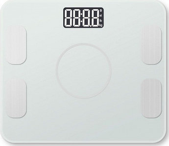 Умные напольные весы с функцией Bluetooth, белые (Bluetooth scales, white (SBS-35089B)), Bradex KZ 0938