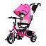 Велосипед детский трёхколесный TRIKE CITY 2016 (надувные колеса 12'' И 10'' ) красный 5182А, фото 5