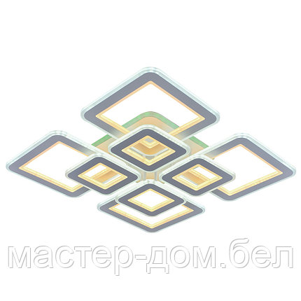 Светодиодная люстра 8882/4+4B WHT, фото 2