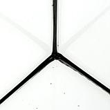 Аквариум "Панорамный" с крышкой, 40 литров, 51 х 23 х 34/39 см, чёрный, фото 3