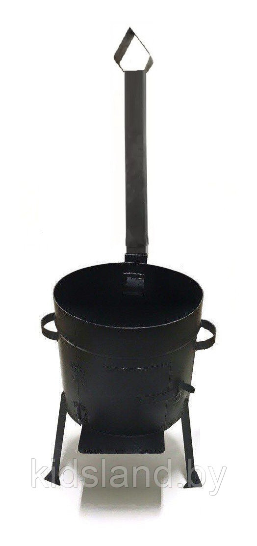 Набор печь для казана усиленная с дымоходом "Мастер" и казан на 10 литров. + Подарки - фото 3 - id-p169414083