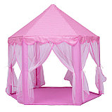 Детская палатка, палатка-домик 140х140х140 см, разные цвета, фото 7