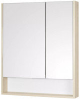 Шкаф с зеркалом для ванной Акватон Сканди 70