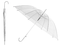 Зонт прозрачный белый