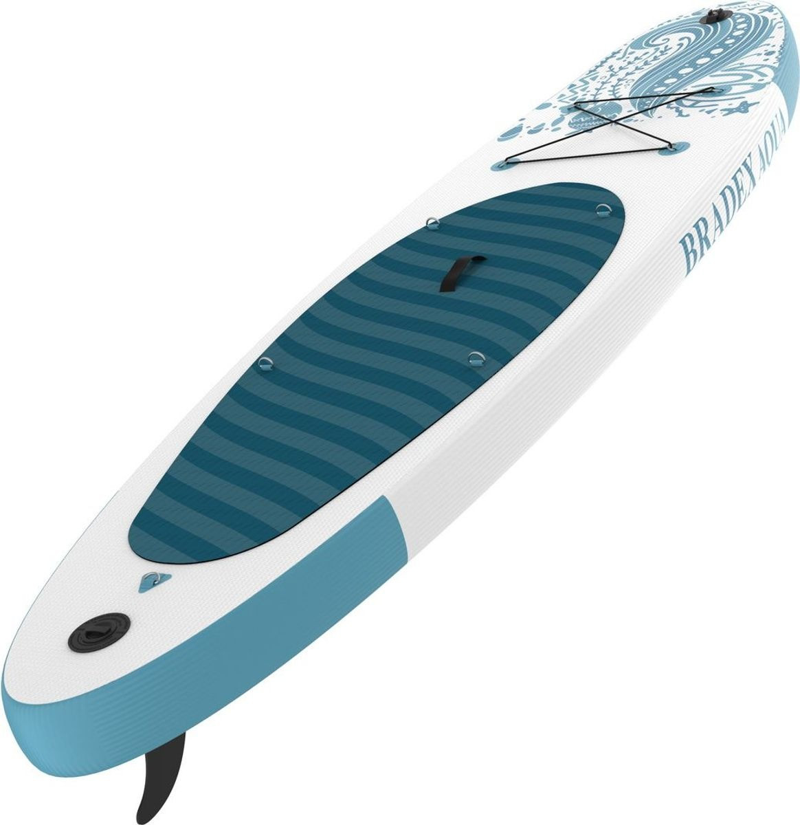 Сапборд Bradex Aqua 10 6, прогулочный (SUP board 10'6*32*6) SF 0800 - фото 2 - id-p175230274