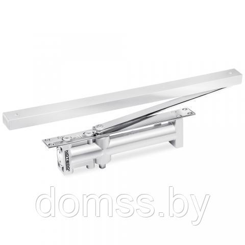 Скрытый дверной доводчик NОТEDO DC-055+HO (серебро)