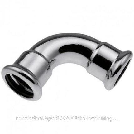 Отвод ниппельный press Kan-Therm Steel 90° 22 x 22 мм 6240410, фото 2