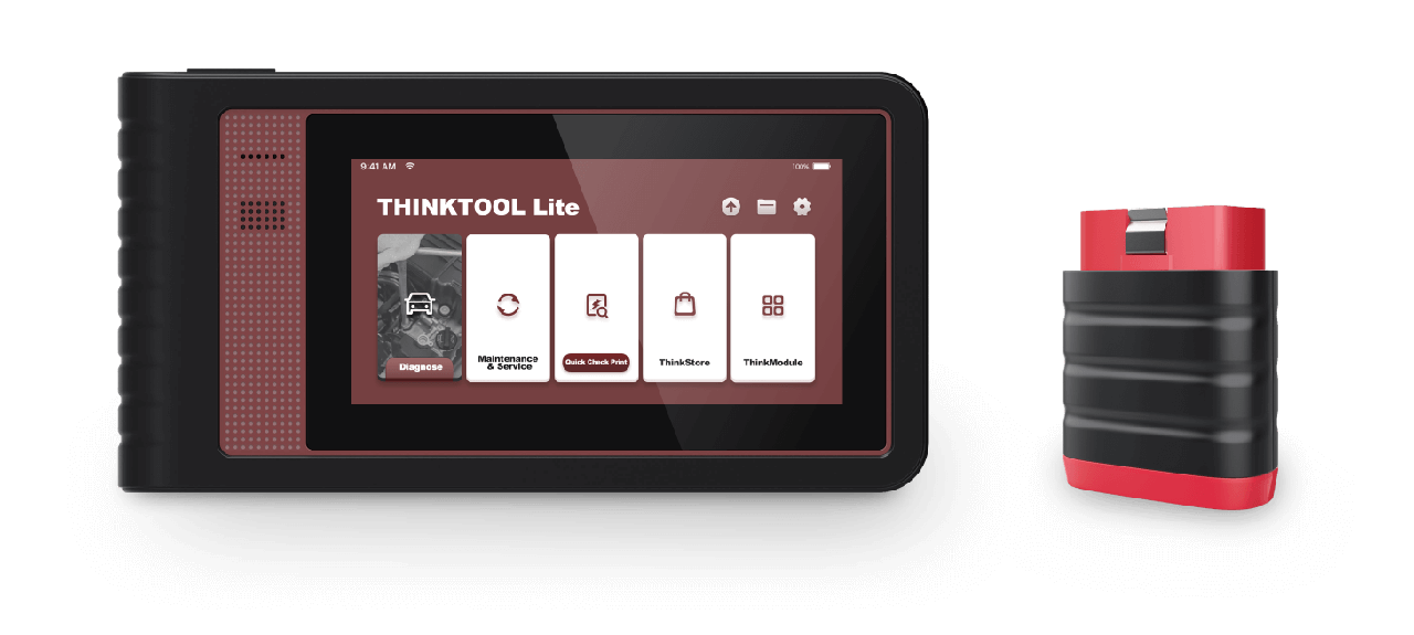 Диагностический сканер THINKTOOL Lite + принтер в комплекте - фото 2 - id-p175396117