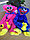 Мягкая игрушка Хаги Ваги, Киси Миси герои популярной детской игры poppy playtime герои игра Huggy Wuggy, фото 3