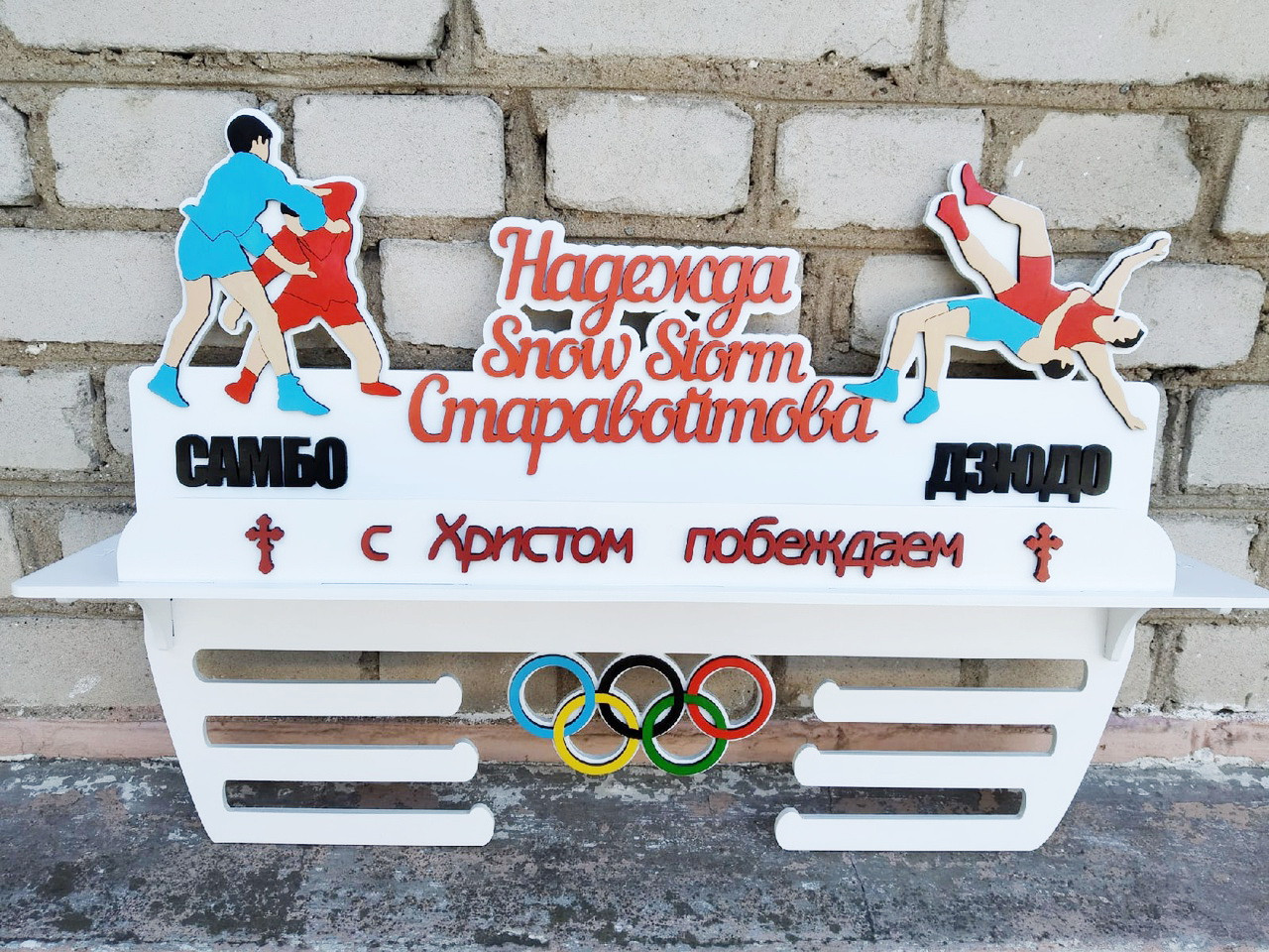 Олимпийские кольца самбо