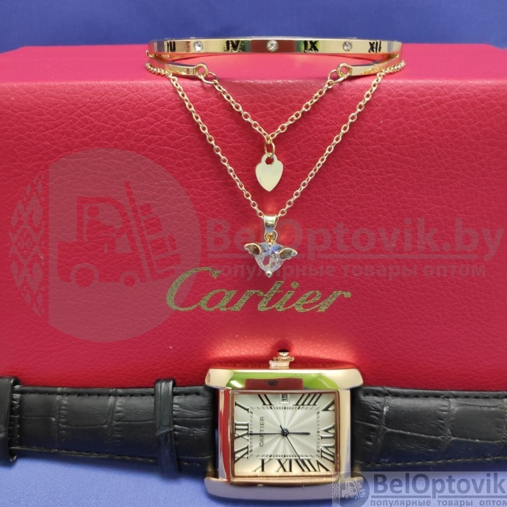 Подарочный набор CartER (браслет, подвеска, часы) - фото 5 - id-p116469412