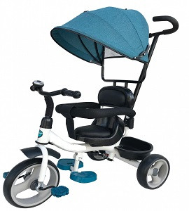 Детский трехколесный велосипед TRIKE PILOT PTA 1V/2020 фиолетовый - фото 4 - id-p175475336