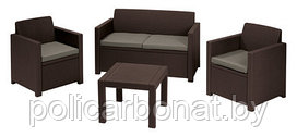 Комплект мебели Alabama set (Алабама Сэт), коричневый