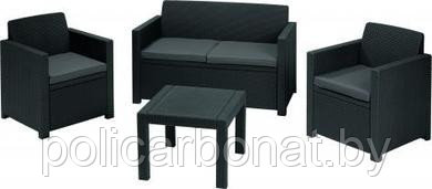 Комплект мебели Alabama set (Алабама Сэт), коричневый - фото 5 - id-p107896443
