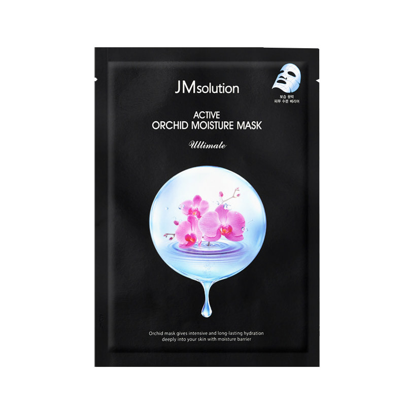 JMsolution Active Orchid Moisture Mask Ultimate Антиоксидантная Тканевая Маска для Восстановления кожи