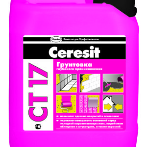 Грунтовка Ceresit CT 17 1 л. - фото 1 - id-p85019199