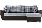 Угловой диван Амстердам серо-коричневый, фото 4