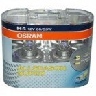 Автомобильная лампа Osram H4 Allseason 2шт [64193ALS-DUOBOX]