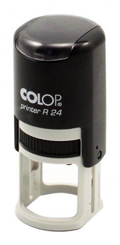 Автоматическая оснастка Colop R24 для клише печати &#248;24 мм, корпус черный