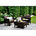 Комплект мебели Salemo Balcony Set, коричневый, фото 2