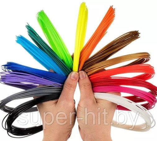 Пластик PLA для 3D ручки  (Разные цвета на выбор)  1 моток -5 м. Чернила для 3Д ручки