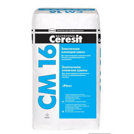 Ceresit «Flex» CM 16 Подходит для приклеивания плитки на неровных поверхностях. - фото 2 - id-p61677950