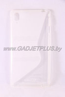 Sony Xperia T3 чехол-бампер силиконовый Experts TPU CASE, прозрачный