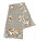 Салфетка дорожка скатерть льняная вышитая декоративная с вышивкой"Золотой листок"  40*180 см, фото 2