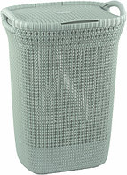 Корзина бельевая Knit Laundry Hamper 57L, синий