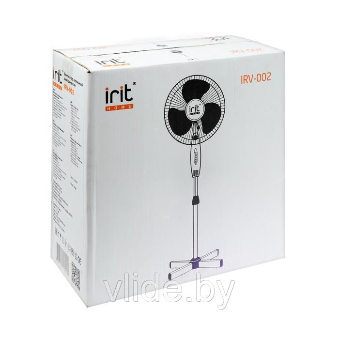 Вентилятор Irit IRV-002, напольный, 40 Вт, 3 режима, бело-синий - фото 9 - id-p175487615