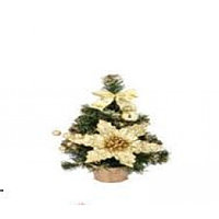 Декорация елка рождественская золото 30 см. арт. pant-3145
