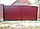 Ворота (каркас) "Под покраску" под зашивку профнастилом, металлическим или деревянным штакетником, фото 2